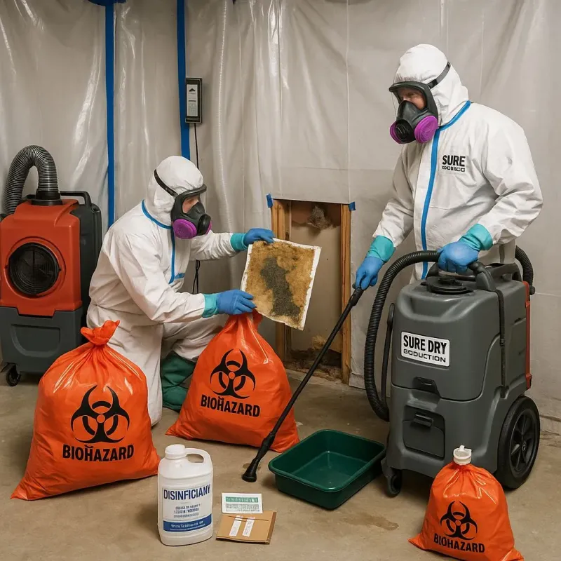 Contaminated Water Handling Protocols process in Merrimac, MA