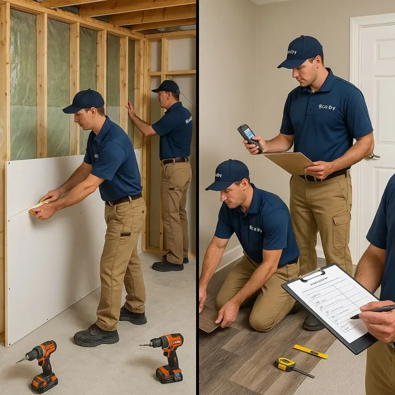 Repairs and Reconstruction process in Merrimac, MA