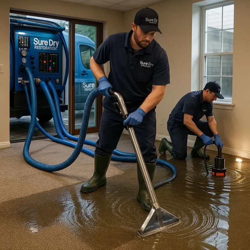 Water Extraction and Removal process in Merrimac, MA